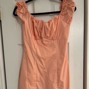 Lulus Peach Dres size small